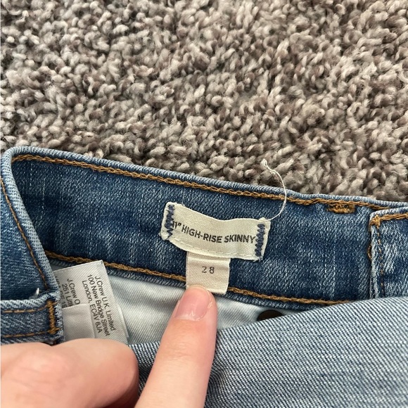 Madewell 11” High Rise Skinny - Picture 2 of 4